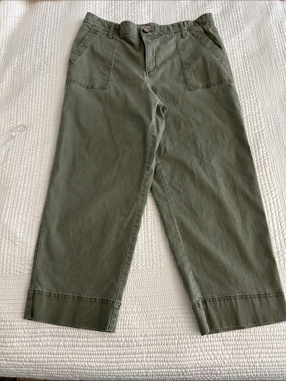 Tommy Bahama Boracay Cropped Field Pants in Dusty Thyme
